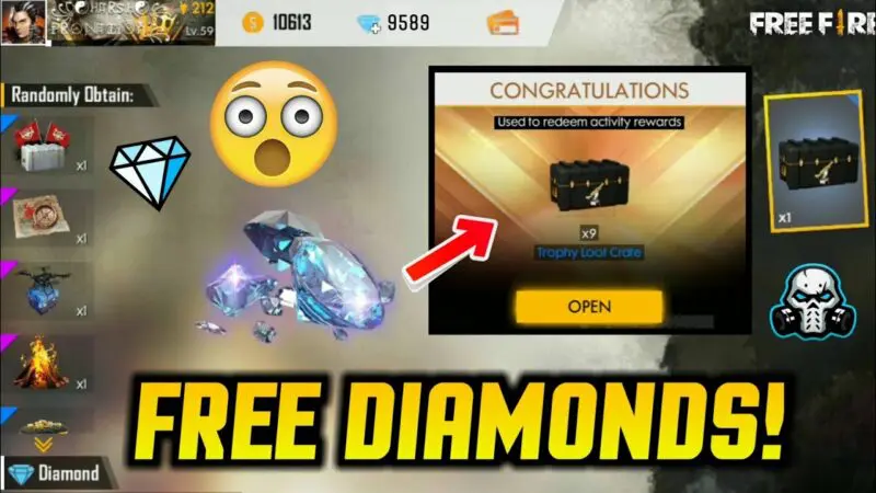 How To Get 2000 Free Diamonds In Free Fire Using 100 Top Up Bonus
