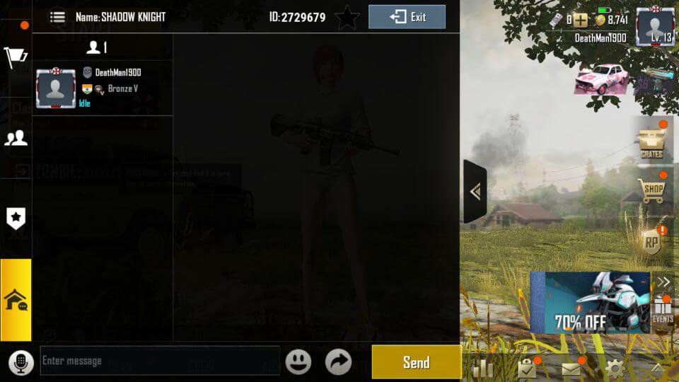 How to join PUBG Mobile chatroom