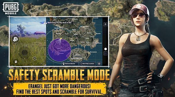 Safety Scramble Mode, pubg mobile 0.18.0 update