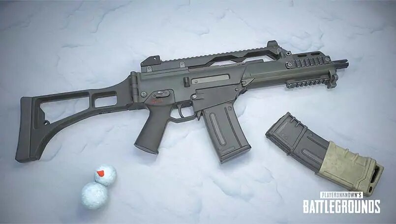 PUBG Mobile G36C Assault Rifle,