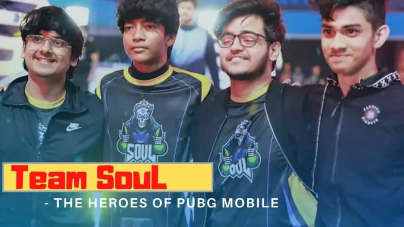 Team SouL – The Heroes of PUBG Mobile