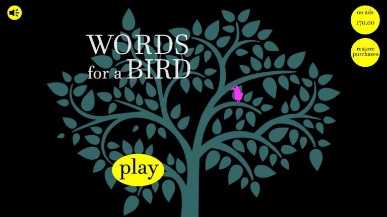 Words for a Bird new Word Game from Bart