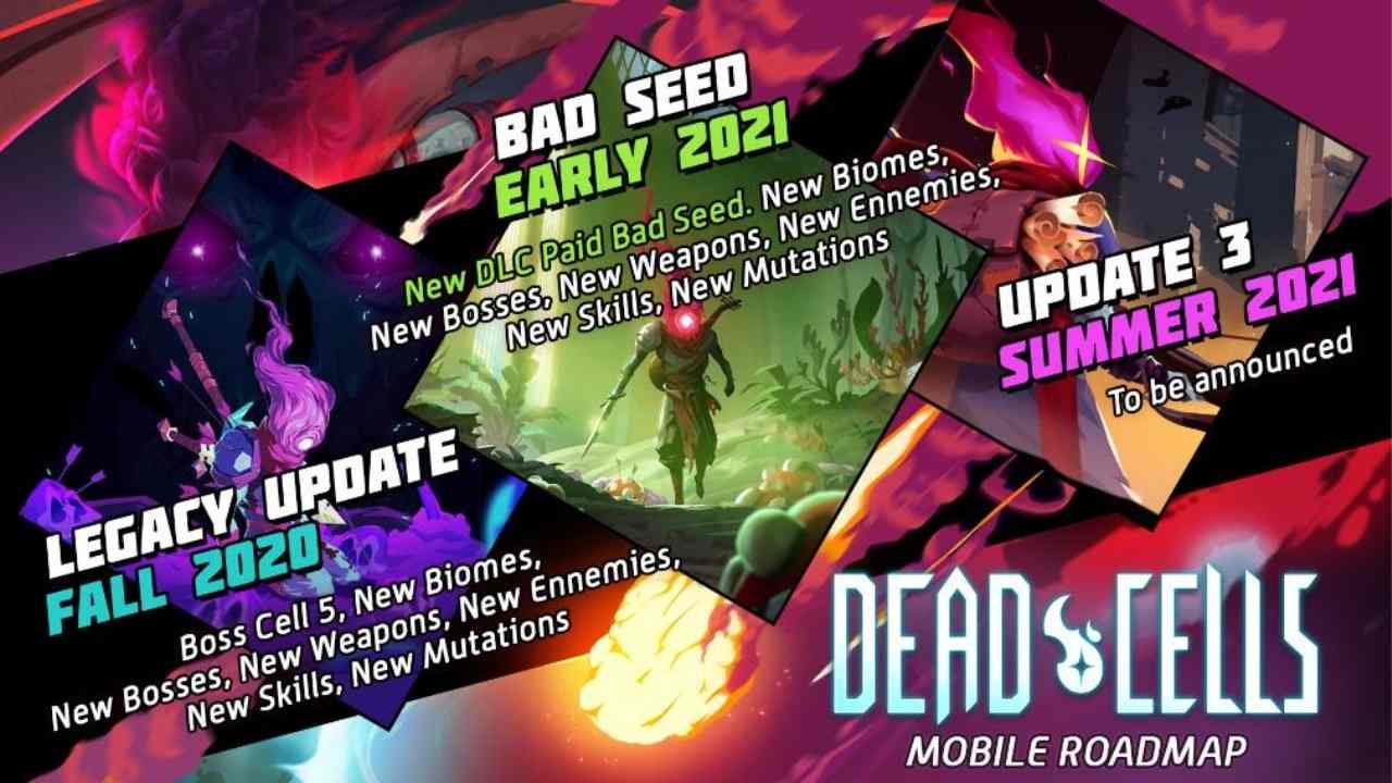 Dead cells' content roadmap