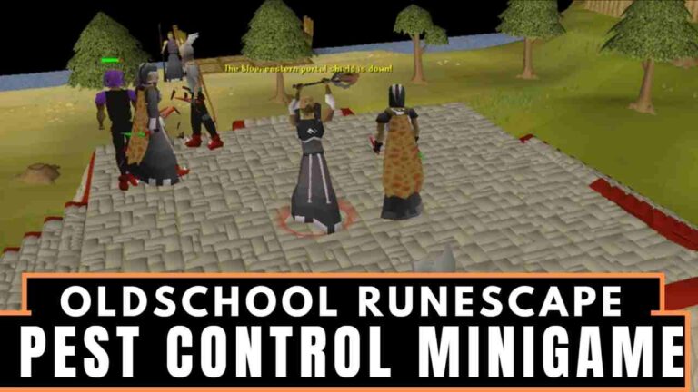 Oldschool Runescape Pest Control Minigame