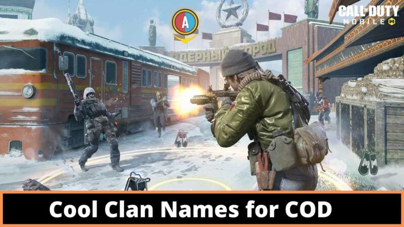 Cool Clan Names for COD 