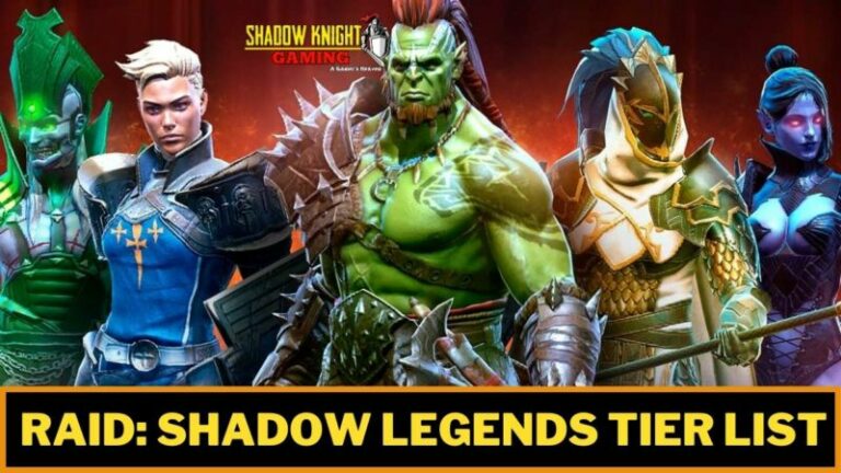 Raid: Shadow Legends Tier List,