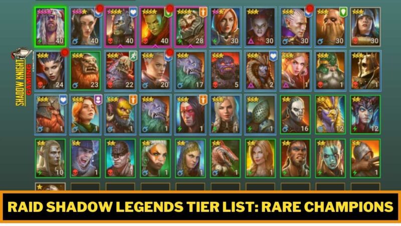 Shadow Legends List February 2023 – Champions Ranked