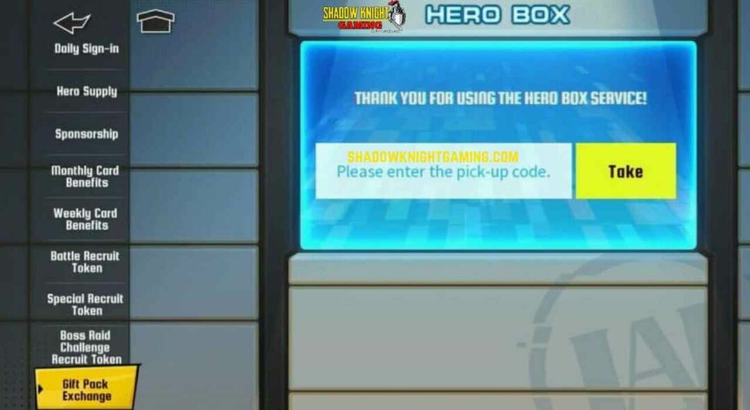 How to Redeem the gift codes for My Hero Academia: The Strongest Hero