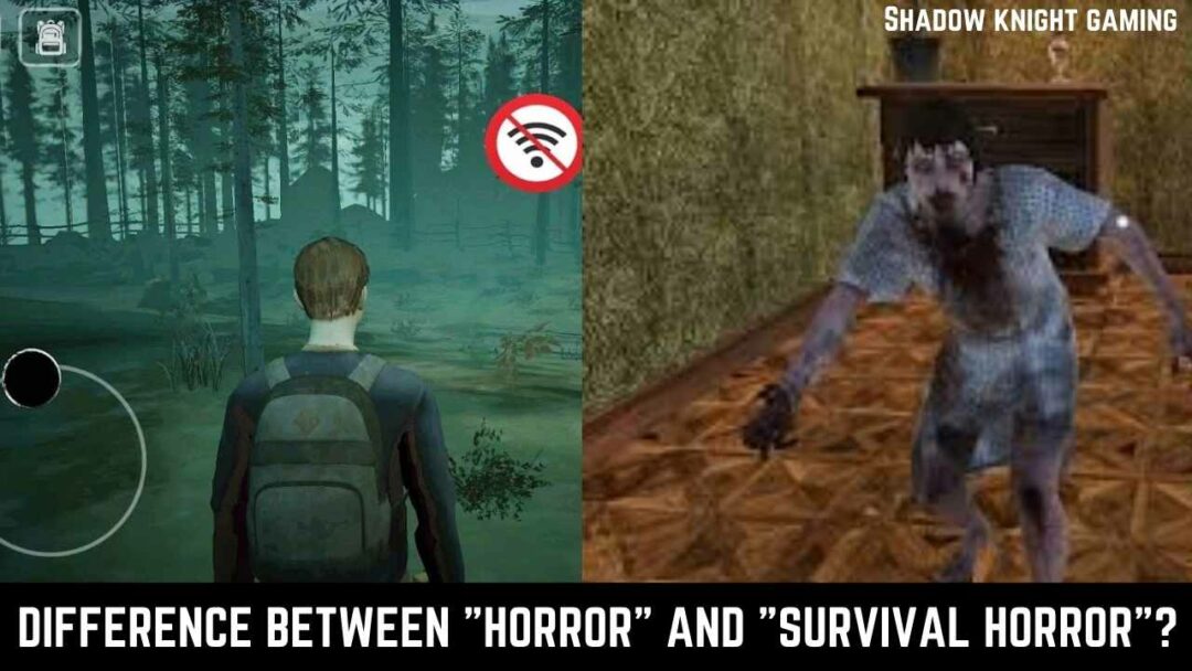 difference between "Horror" and "Survival Horror"?