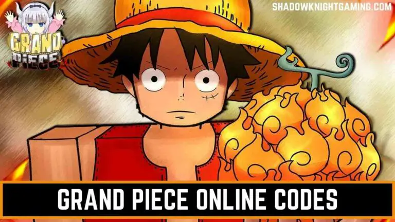Free Grand Piece Online Codes