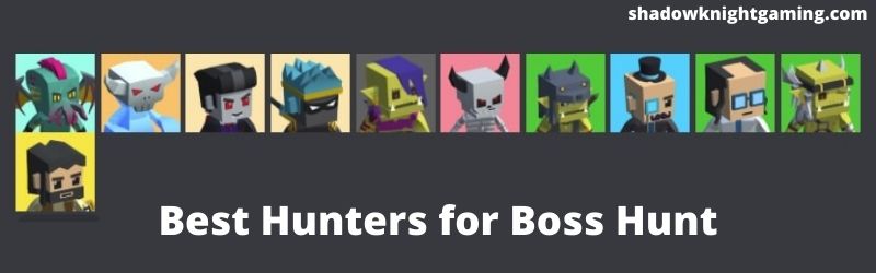 Hunt Royale Tier list - Best Hunters for Boss Hunt!