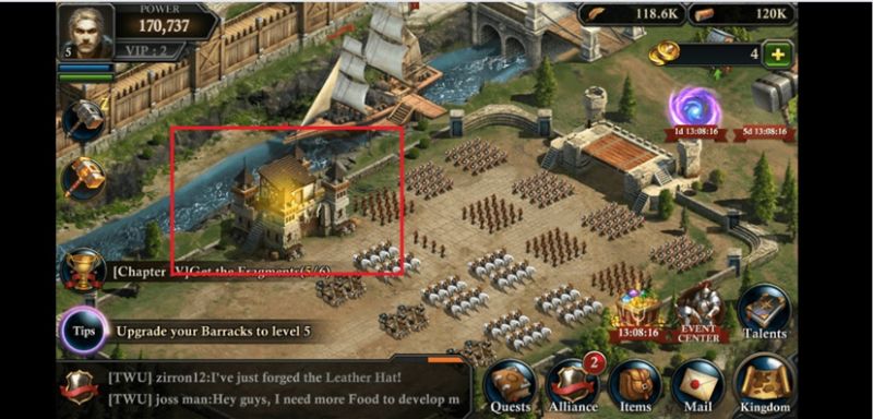 King of Avalon tips and Tricks - See your entire army at one place