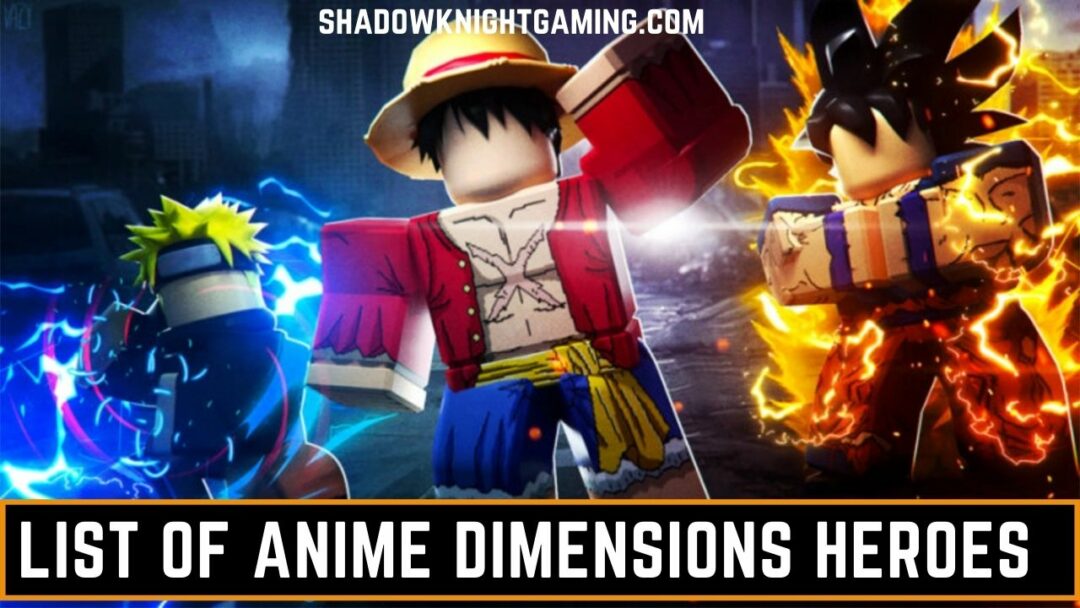 Anime Dimensions Simulator Tier List – All Characters Ranked – Gamezebo