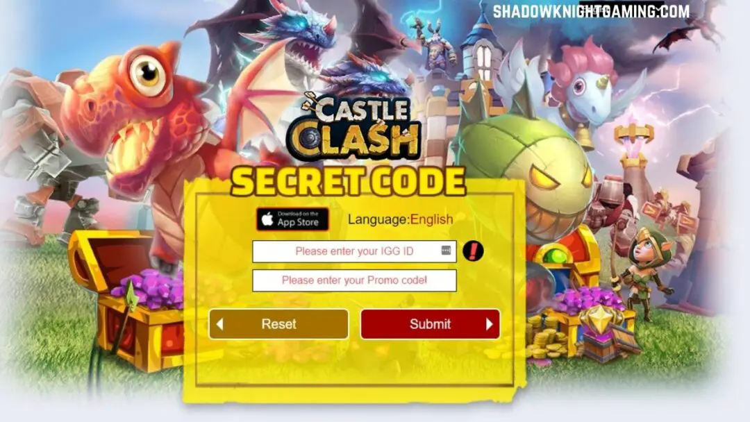 Redeem Castle Clash Active Secret Codes