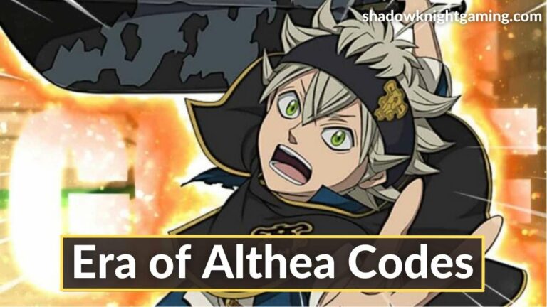 Era of Althea codes