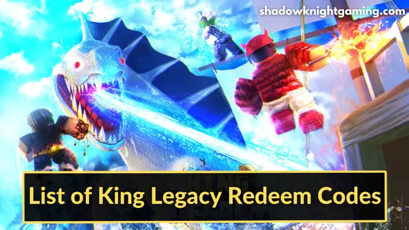 King Legacy Redeem Codes
