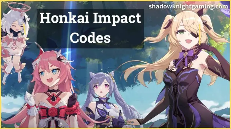Honkai Impact codes
