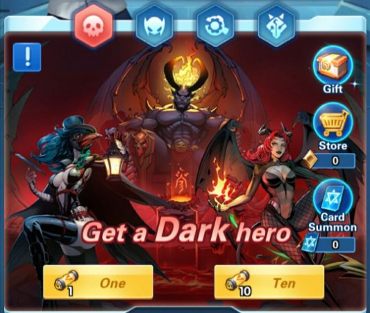 X Hero Idle Avengers - Dark heroes