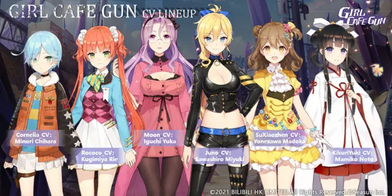 Girl Cafe Gun Tier List