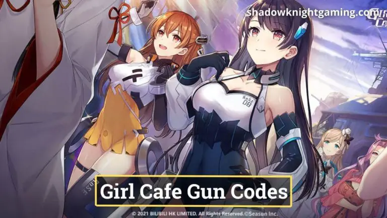 Girl Cafe Gun Codes October 2022 | Free Redeem Codes
