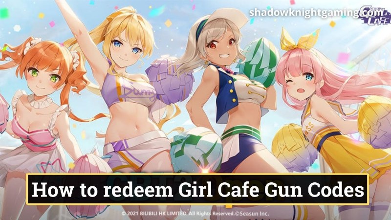 How to redeem Girl Cafe Gun codes