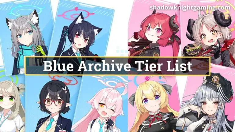 Blue Archive Tier List Featured Image