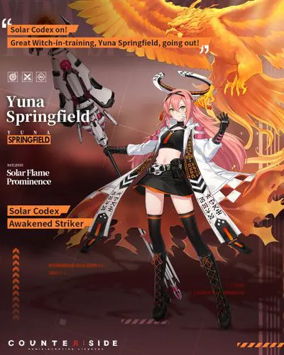 Counter Side Awakened Striker Yuna Springfield