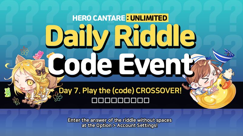 Hero Cantare Redeem Codes Riddle