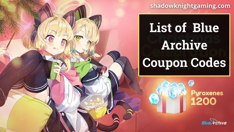 List of Blue Archive Coupon Codes