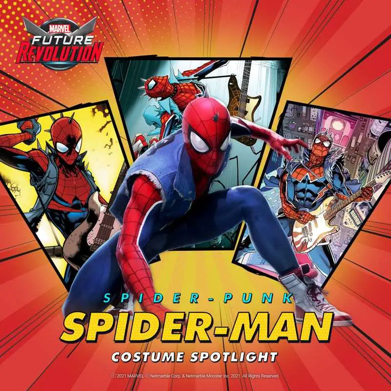 Marvel Future Revolution Spider-Man Outfits