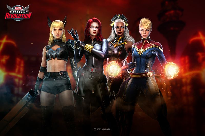 Marvel Future Revolution Female Characters