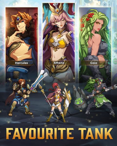 Mythic Heroes Best Tanks - Tier List