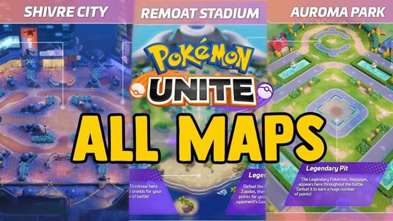 Pokemon Unite Maps