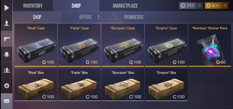 Standoff 2 Shop