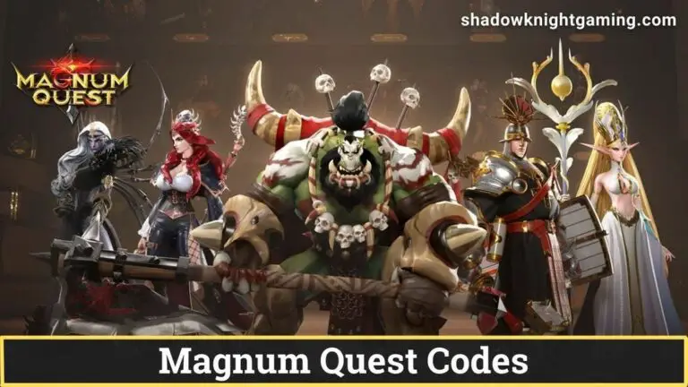 Magnum Quest Codes Featured Image