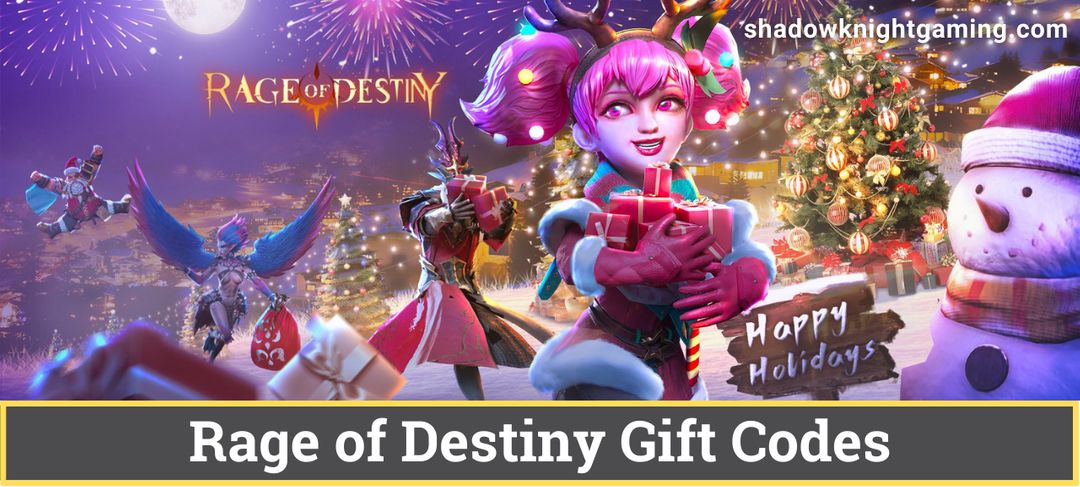 Rage of Destiny Gift Codes