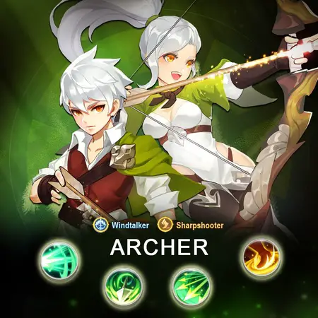 Archer Class Guardians of Cloudia