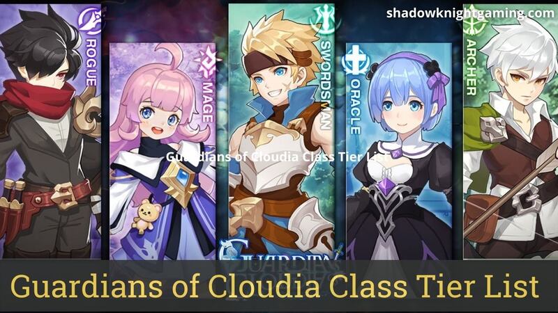 Guardians of Cloudia Class Tier List