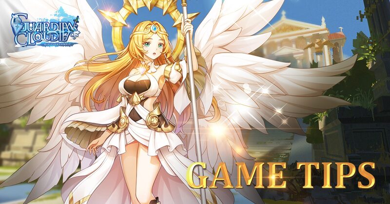 Guardians of Cloudia blond girl with wings and a staff in her hand 