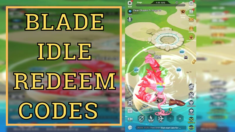 Blade Idle Redeem Codes