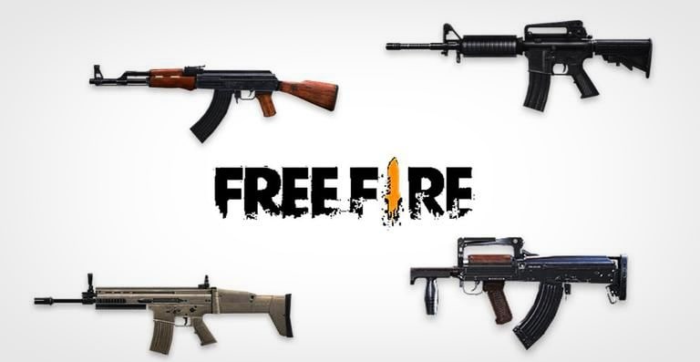free fire weapons selection