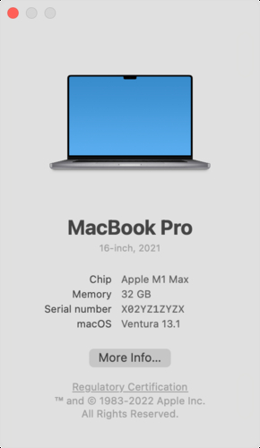 Check if your Mac has an Apple Silicon chip