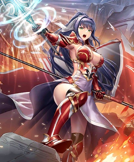 Ludmilla's Crimson Valkyrie