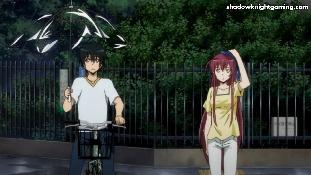 The Devil is a Part-timer! Season 1 episode 1 Maou Sadao meets Hero Emilia in the human world
