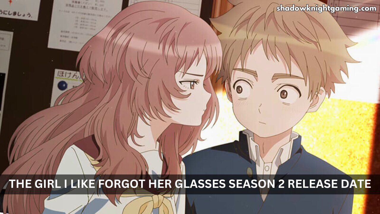 Ai Mei looking at Kaede Komura The Girl I Like Forgot Her Glasses Season 2 Release Date