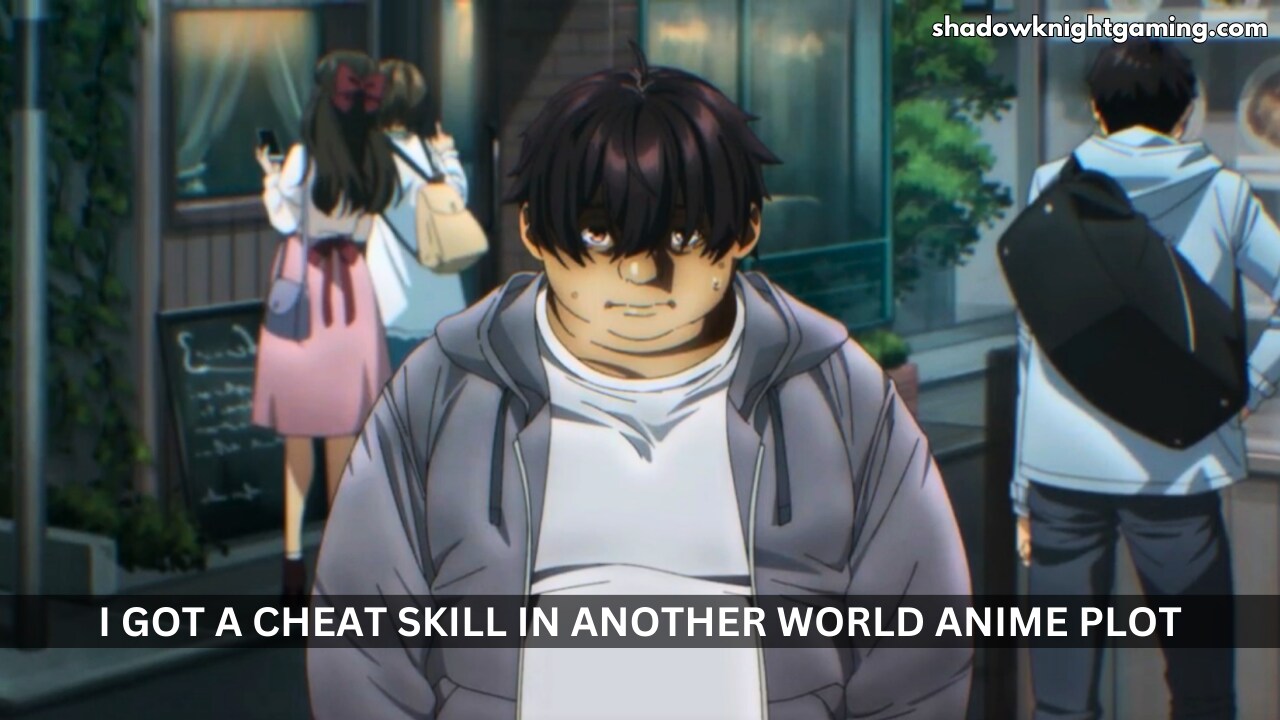 Fat Yuuya form the Anime "I Got a Cheat Skill in Another World" walking down the street
