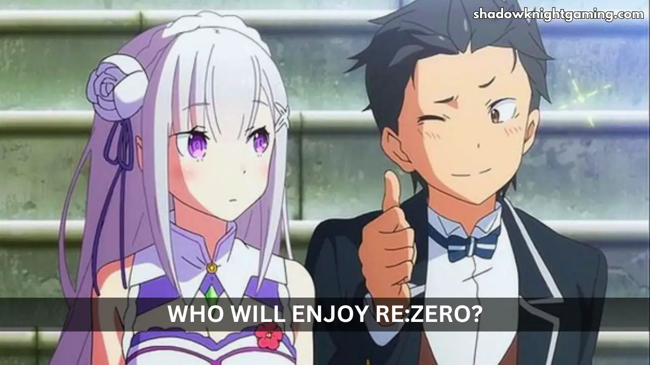 Emilia and Subaru Re: Zero anime season 1
