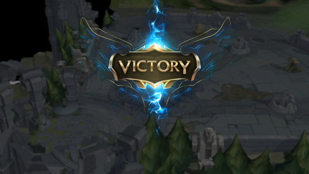 league of legends Victory Screen