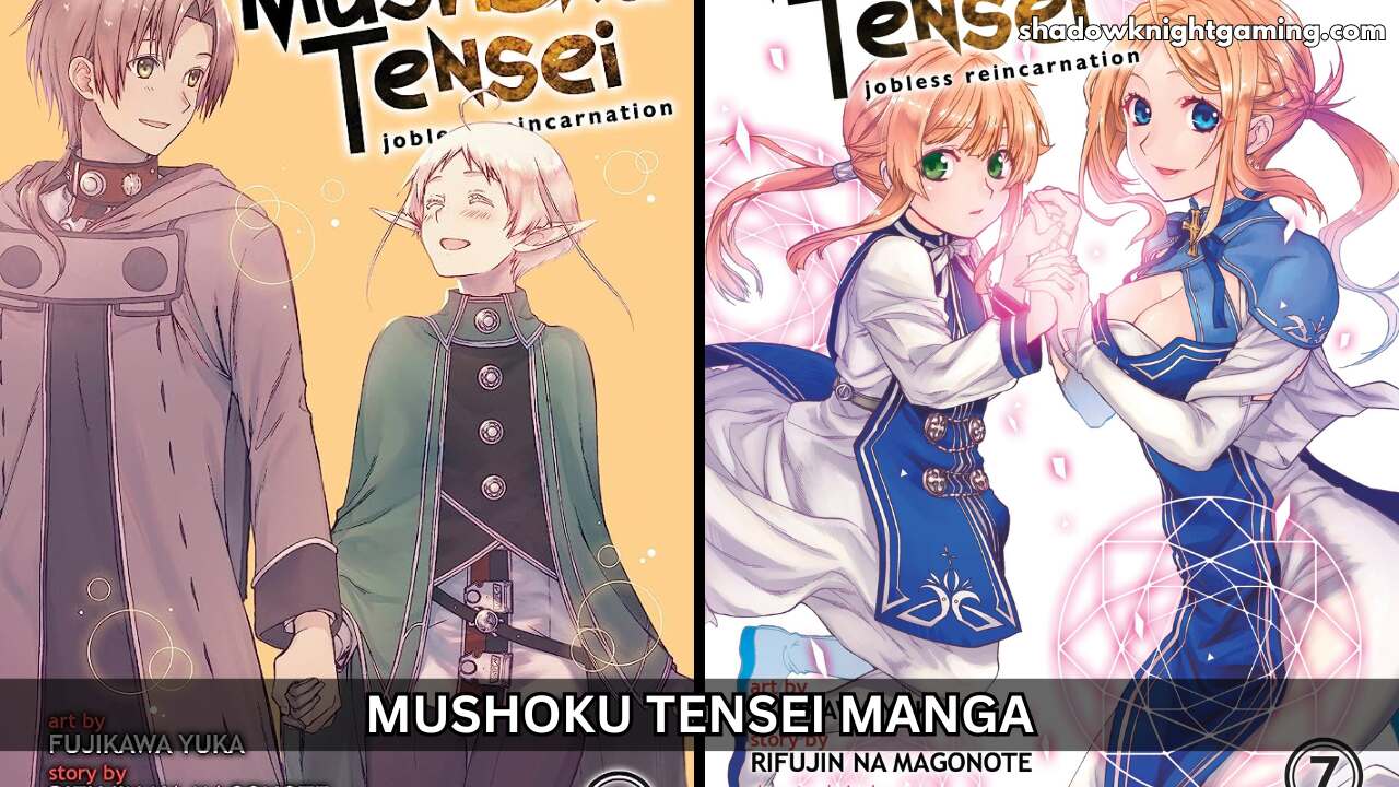 Mushoku Tensei Jobless Reincarnation Manga covers