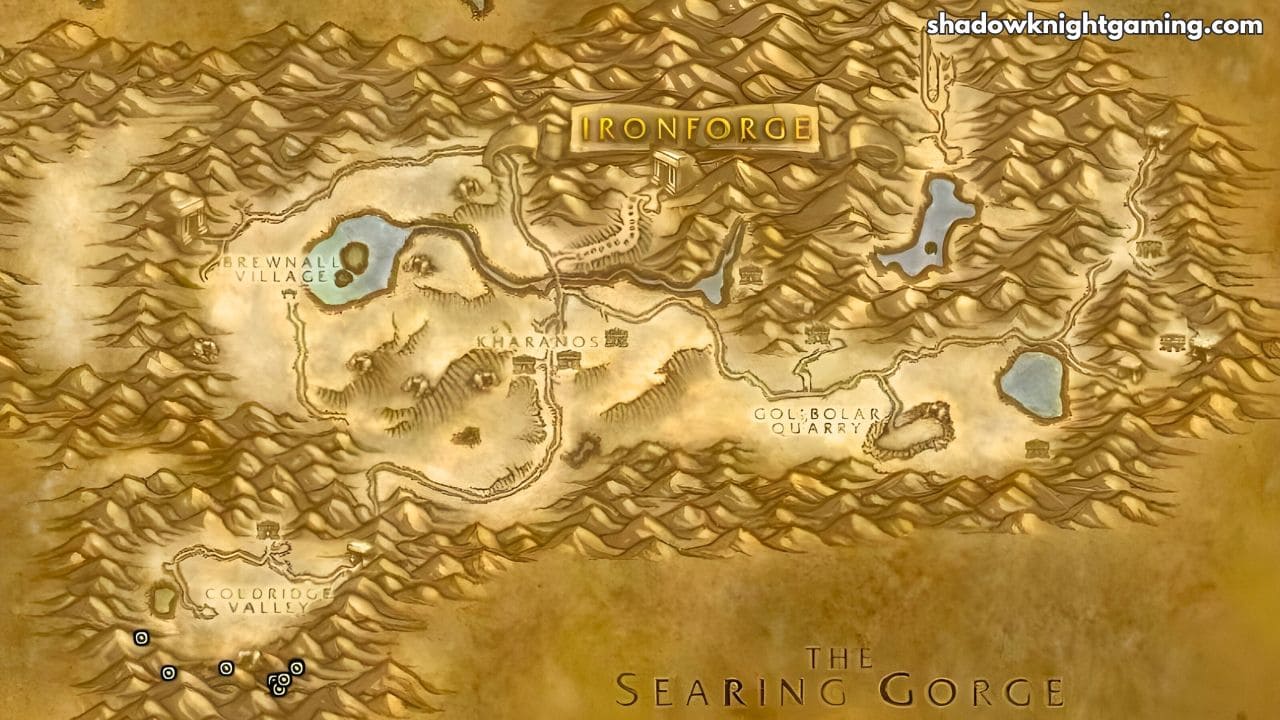 WOW Season of Discovery Map